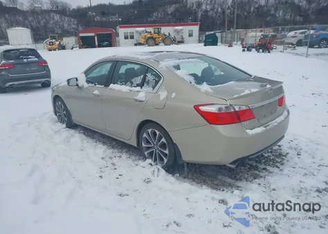2014 Honda Accord Sport from USA, damaged, VIN 1HGCR2F5XEA197764